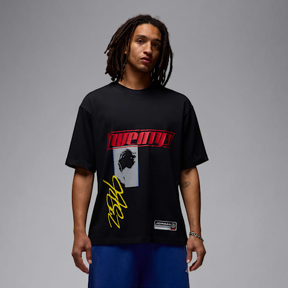 ★Nike★ Jordan Brooklyn Oversized Graphic T-Shirt M Sale Of Jordan - Jordan Brooklyn Oversized Graphic Short Sleeve Crew
